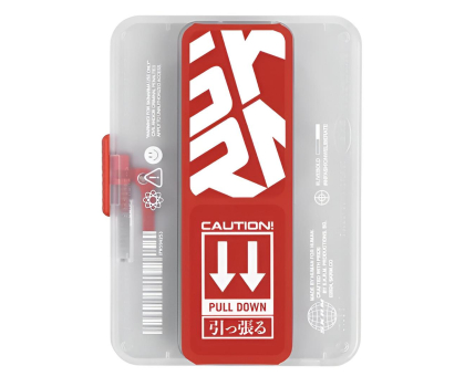 Etui / obudowa na smartfona Skinarma Mirage Phaze Wallet Magnetic Grip Stand red